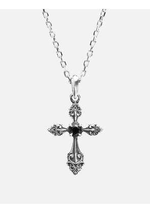 Oxidised Cross Pendant Necklace