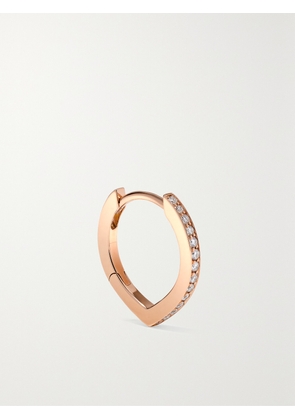 Repossi - Antifer 18-karat Rose Gold Diamond Single Earring - One size