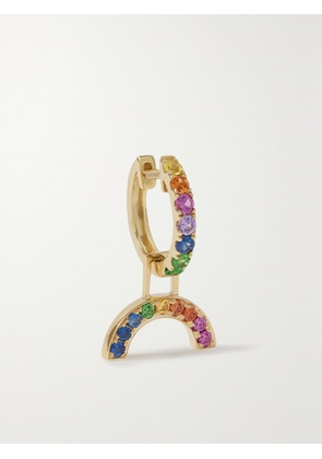 ROBINSON PELHAM - Orb Rainbow Earwish 14-karat Gold Sapphire Single Earring - One size