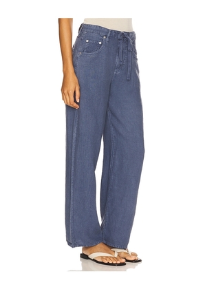 Citizens of Humanity Brynn Drawstring Trouser in Blue. Size 24. Also in 27, 28, 33.