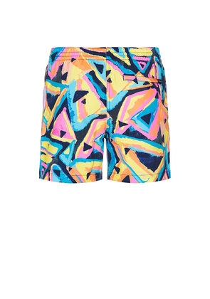 Chubbies The Exploding Nachos 5.5 Swim Short in Pink. Size L. Also in M, S, XL/1X.