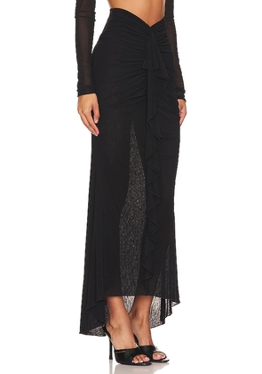 NBD Deepa Maxi Skirt in Black. Size M. Also in L, XL.