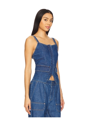 LNA Jordyn Top in Blue. Size M. Also in S, XS.