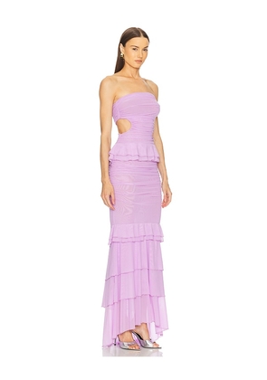 Michael Costello x REVOLVE Giana Gown in Lavender. Size L. Also in S, XL, XS.