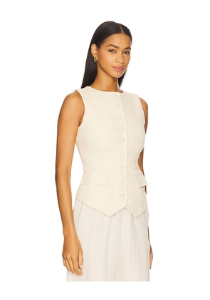 LIONESS Tranquility Top in Ivory. Size L. Also in M, S, XS, XXS.