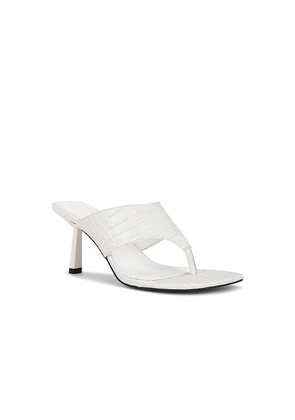 Nakedvice The Tasha Heel in Ivory. Size 10. Also in 5, 6, 7, 8.