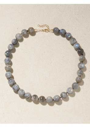 JIA JIA - Gold Labradorite Necklace - Gray - One size
