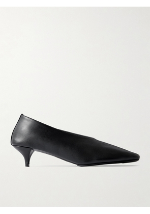 ST. AGNI - Soft Glove Leather Pumps - Black - IT35,IT36,IT37,IT38,IT39,IT40,IT41,IT42