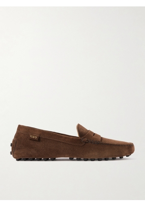 Tod's - Gommino Suede Loafers - Brown - IT35,IT35.5,IT36,IT36.5,IT37,IT37.5,IT38,IT38.5,IT39,IT39.5,IT40,IT40.5,IT41,IT41.5,IT42