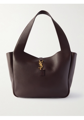 SAINT LAURENT - Le 5 À 7 Bea Leather Tote - Burgundy - One size