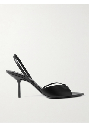 Victoria Beckham - Harlow Leather Slingback Sandals - Black - IT36,IT37,IT38,IT39,IT40,IT41