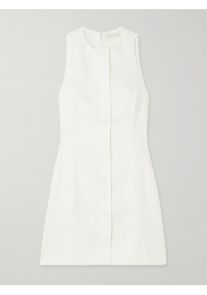 Faithfull - Seema Linen Mini Dress - White - x small,small,medium,large,x large,xx large