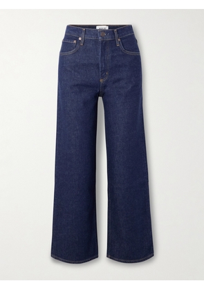 AGOLDE - Ren Cropped High-rise Wide-leg Jeans - Blue - 23,24,25,26,27,28,29,30,31,32