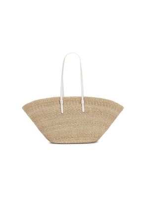 Poolside The East West Charm Tote Bag in Tan.