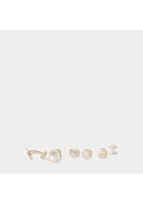 Mother-of-Pearl Cufflink & Stud Set