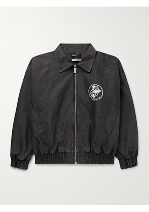 Enfants Riches Déprimés - Enfant en Chaine Printed Cotton Track Jacket - Men - Black - XS