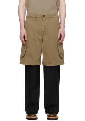 OUR LEGACY Taupe Mount Shorts