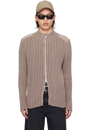 OUR LEGACY Taupe Classic Cardigan