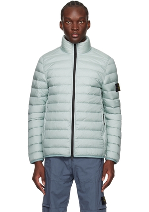 Stone Island Blue Patch Down Jacket