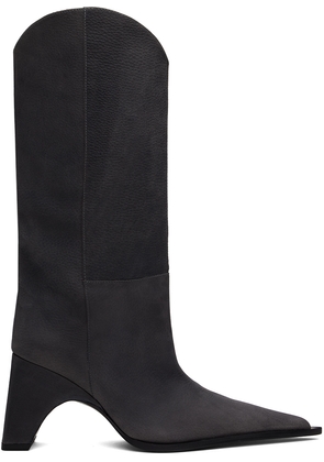 Coperni Gray Bridge Cowboy Boots