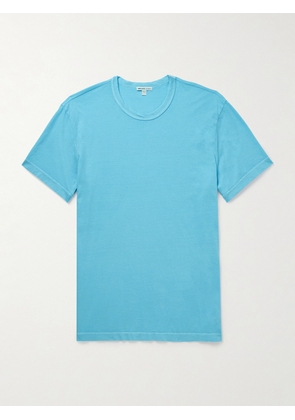 James Perse - Combed Cotton-Jersey T-Shirt - Men - Blue - 1