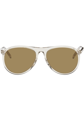 Saint Laurent Beige SL 667 Sunglasses
