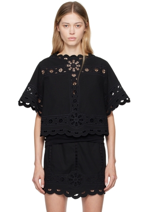 Isabel Marant Black Parissa Blouse