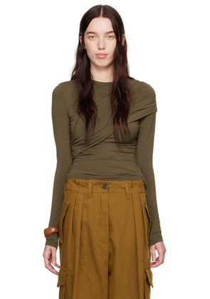Isabel Marant Khaki Asna T-shirt