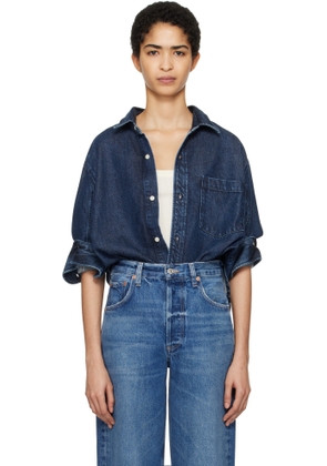 Citizens of Humanity Blue Kayla Denim Shirt