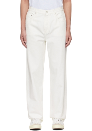 A. P.C. Off-White Fairfax Jeans