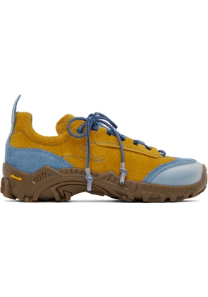 OUR LEGACY Blue & Tan Gabe Sneakers