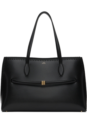 TOTEME Black Embroidered Leather Lounge