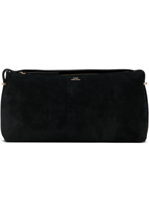 TOTEME Black Belted Suede Clutch