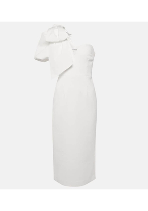 Rebecca Vallance Bridal Bon Ami bow-detail midi dress