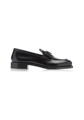 Prada Leather Loafers - Moda Operandi