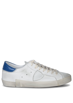 Philippe Model Prsx Low White-blue Sneakers