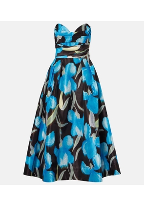 Rebecca Vallance Ingrid printed midi dress