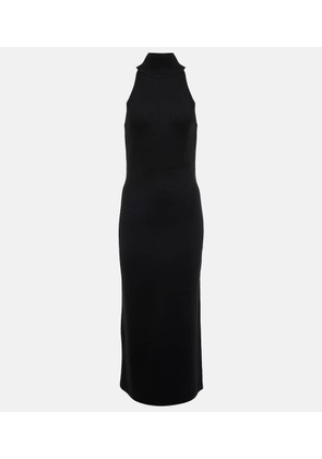 Toteme Turtleneck wool-blend midi dress
