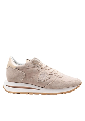Philippe Model Sneakers Tropez In Camoscio Colore Beige
