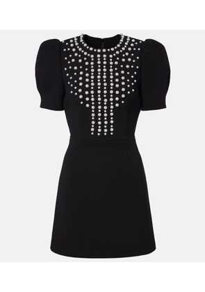 Rebecca Vallance Pearly embellished minidress