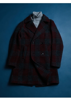 doppiaa Aalbany Double-breasted Checked Coat