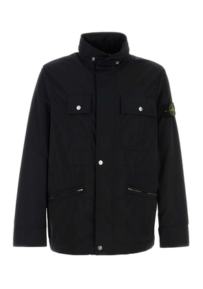 Stone Island Black Polyester Jacket