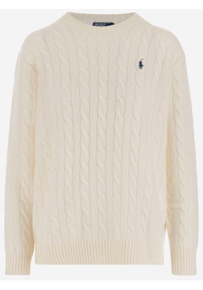 Polo Ralph Lauren Wool And Cashmere Logo Sweater