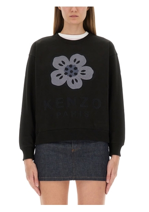 Kenzo Sweatshirt With boke Flower Embroidery
