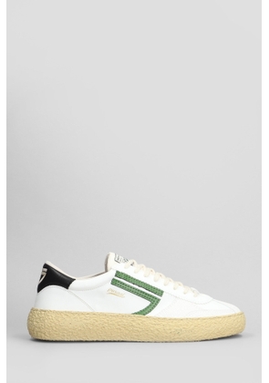 Puraai Foresta Sneakers In White Leather