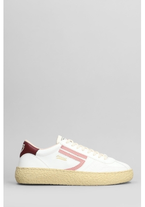 Puraai Pantera Sneakers In White Leather