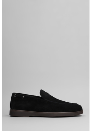 Giuseppe Zanotti The Maui Loafers In Black Suede