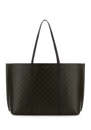 Tory Burch Printed Canvas Perry Shopping Bag