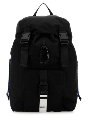 A. P.C. Black Fabric Trek Backpack