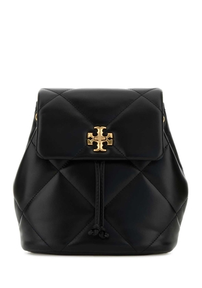 Tory Burch Black Leather Mini Kira Backpack